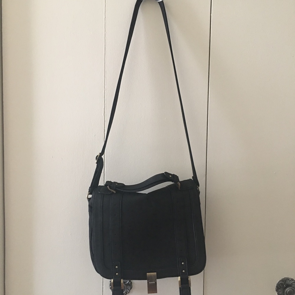 Black JustFab Francois bag.. deal deal deal